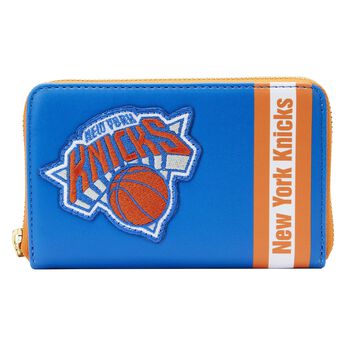 NBA New York Knicks Patch Icons Zip Around Wallet, Image 1